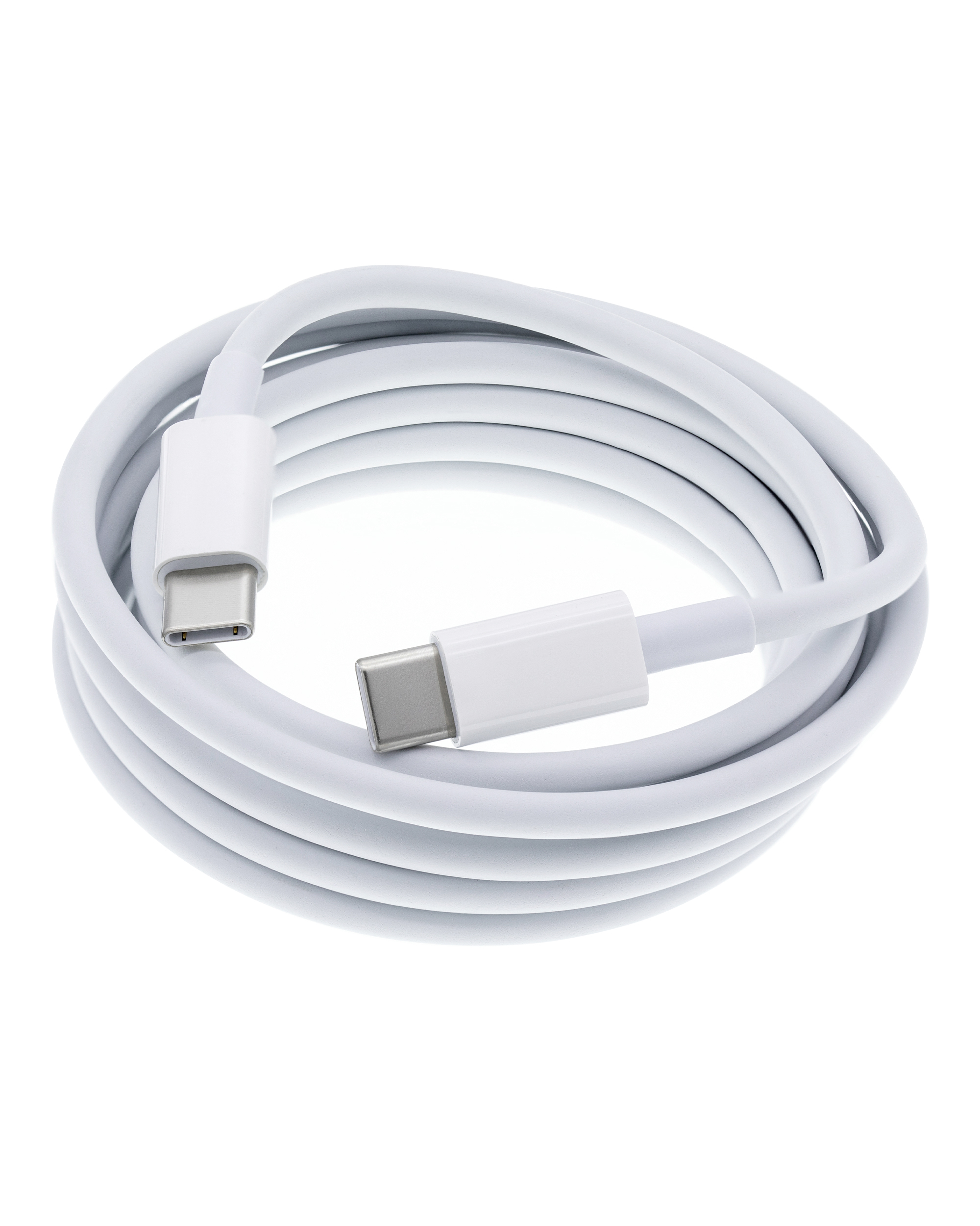 Apple 87W / 96W USB-C to USB-C Cable For MacBook / iMac / Mac (2m, 6ft) (OEM Grade A, Bulk Packaging)