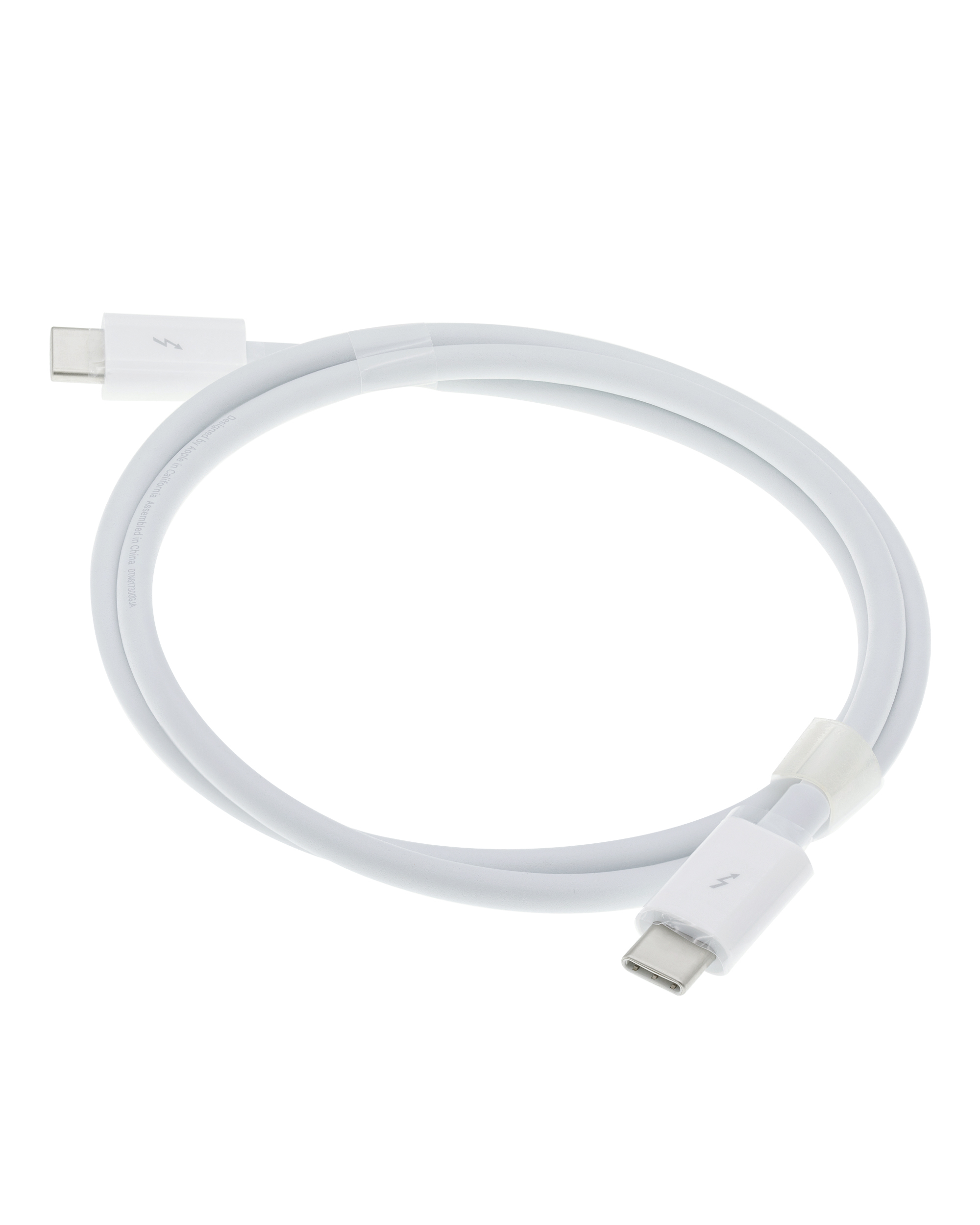 Apple Thunderbolt 3 USB-C to USB-C Cable For MacBook / iMac / Mac (1m, 3ft) (OEM Grade A, Bulk Packaging)