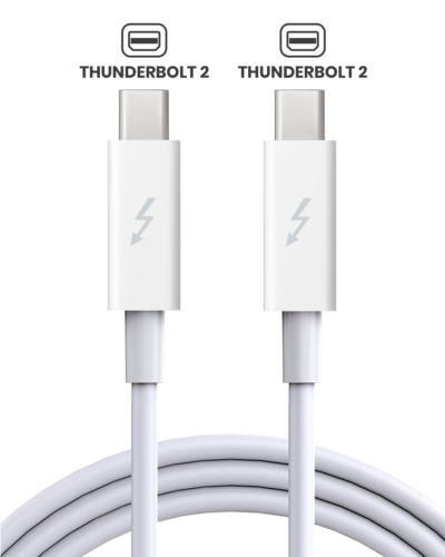 Apple Thunderbolt 2 Cable for MacBook (2m/6ft) - OEM Grade A