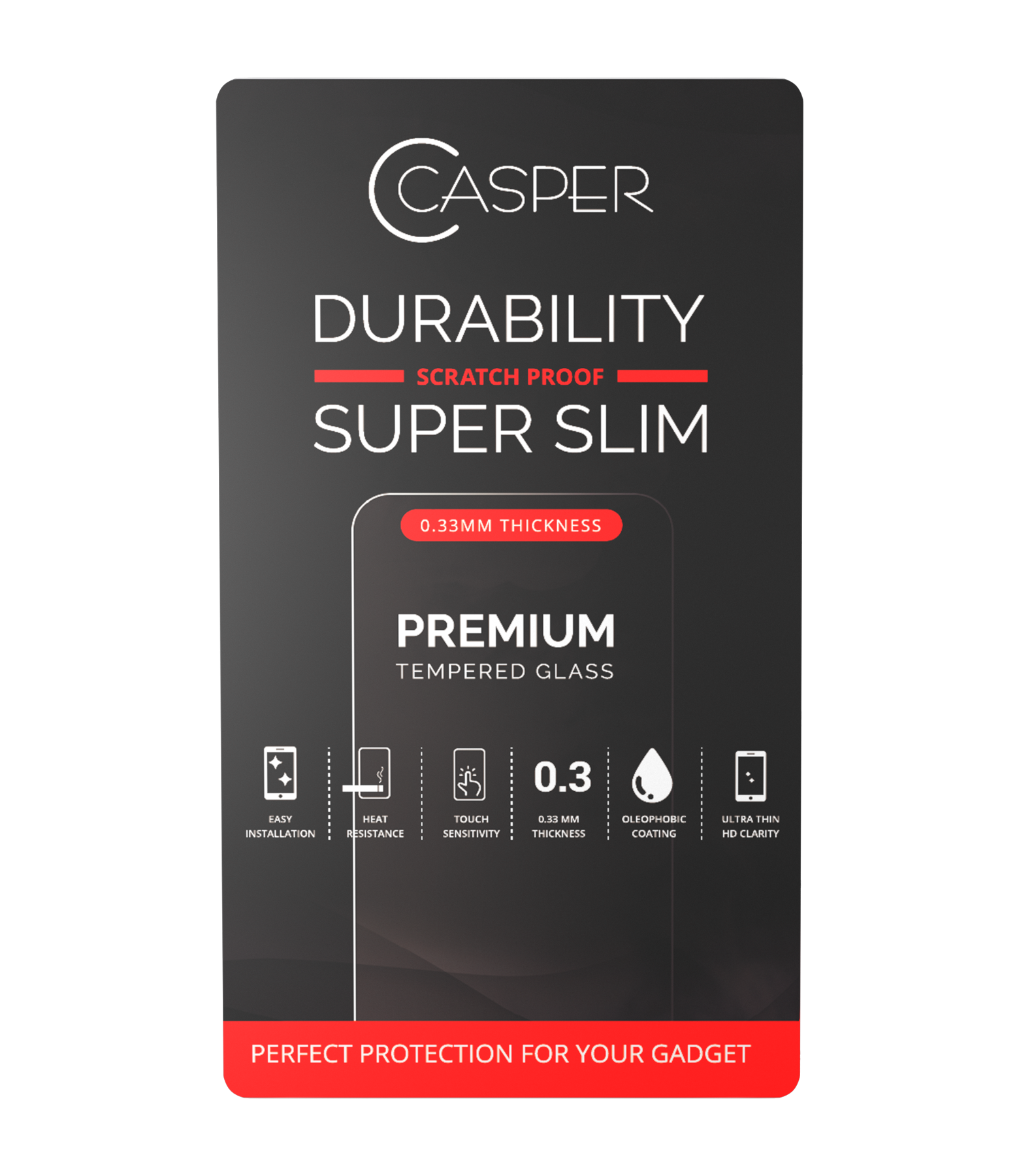 Casper UV Tempered Glass with Glue for Samsung Galaxy S20 Plus - Case Friendly
