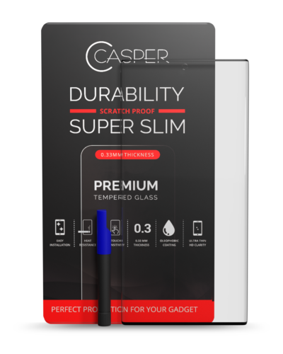 Casper UV Tempered Glass with Glue for Samsung Galaxy S22 Ultra - Case Friendly
