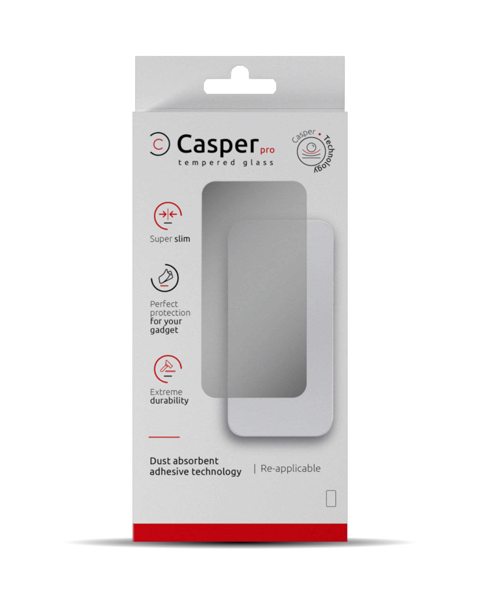 Casper Pro Tempered Glass For iPhone 14 Pro Max (Retail Pack) (Privacy)
