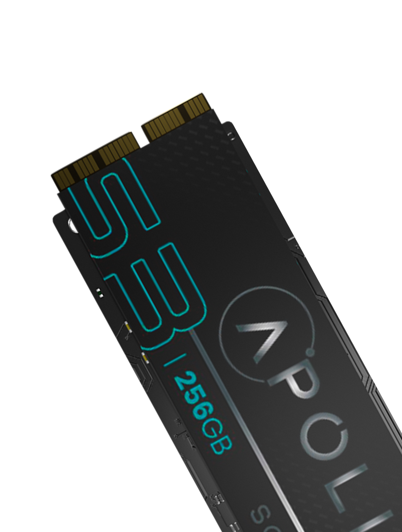 Apollo S3 256GB Mac SSD (NVMe PCIe Gen3x4) For MacBook Air 11 & 13" A1465 A1466 (Mid 2013-2017) / Pro Retina A1398 1502 (Late 2013-Mid 2015) / iMac A1418 A1419 (Late 2013-Mid 2017) / Mac Mini A1347 (2014) / Mac Pro A1481 (2013)