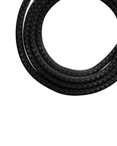 AmpSentrix Alpha USB-C to USB-A Cable (1m, 3ft) (Black)