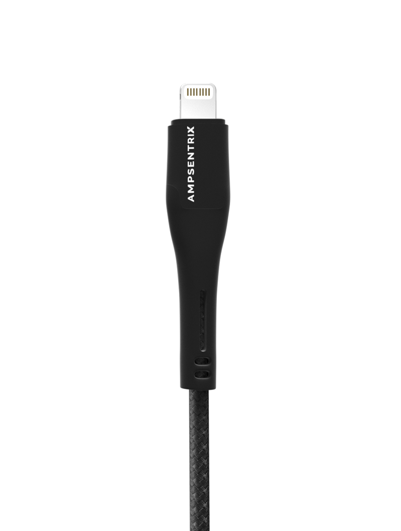 AmpSentrix Matrix Lightning to USB-C Cable (Non-MFI) (1m/3ft) - Black