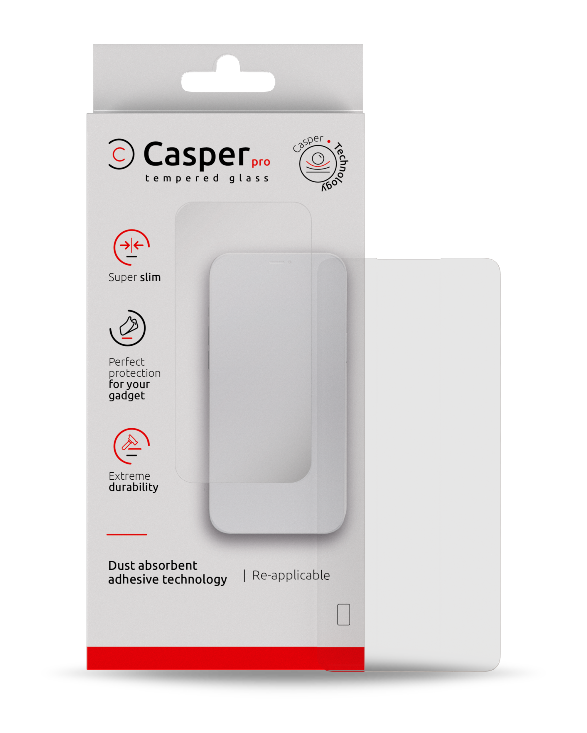 Casper Pro Tempered Glass Screen Protector for Samsung Galaxy A12/A13 5G/A32 5G - Case Friendly