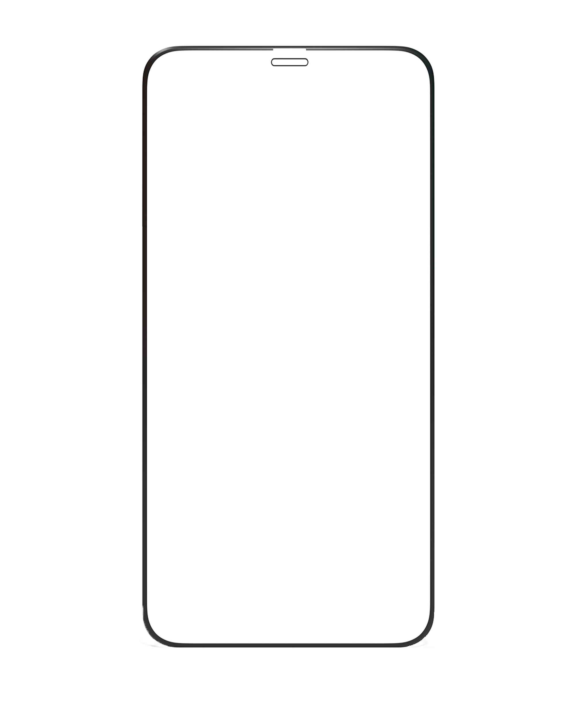 Casper Pro Silicone Tempered Glass For iPhone 15 / 16 (Retail Pack) (Clear)