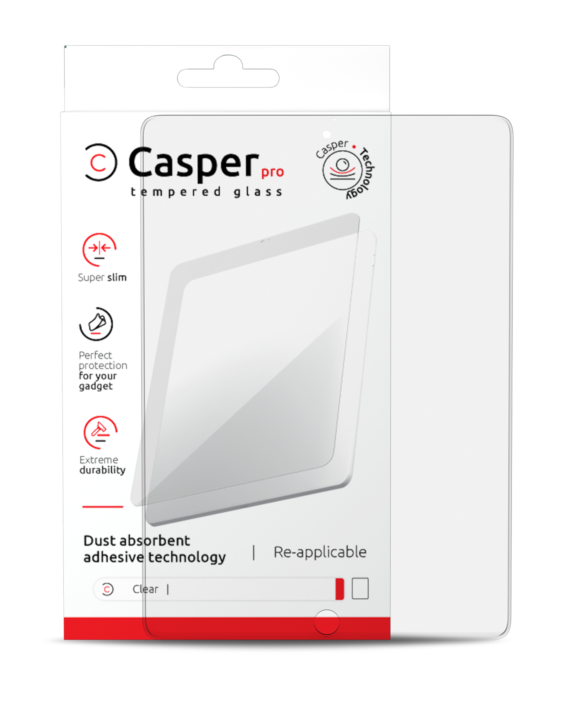 Casper Pro Tempered Glass Screen Protector for iPad Mini 6 (2021)/Mini 7 (2024) - Matte