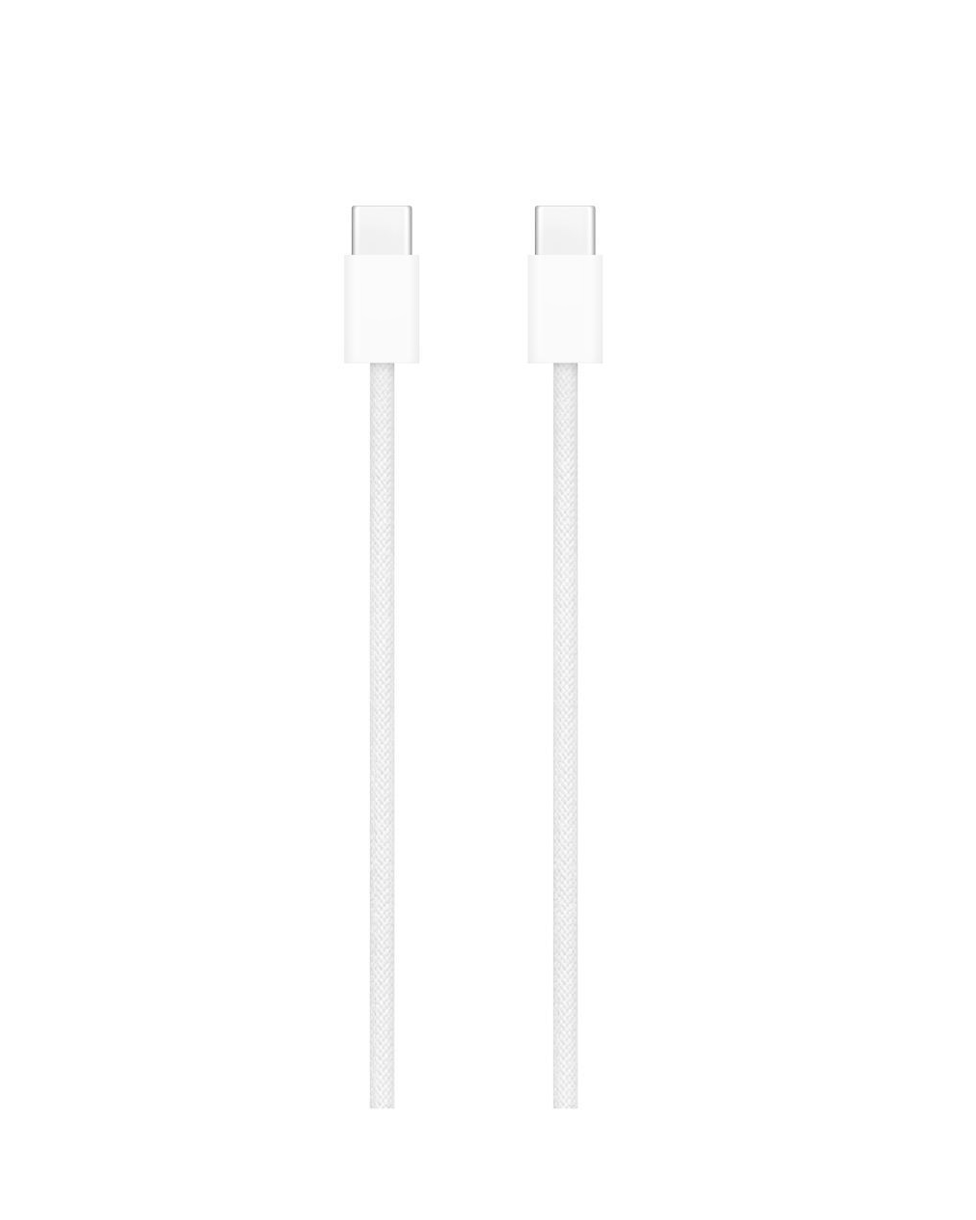 Apple USB-C to USB-C Braided Cable (1m, 3ft) (OEM Brand New, Bulk Packaging)