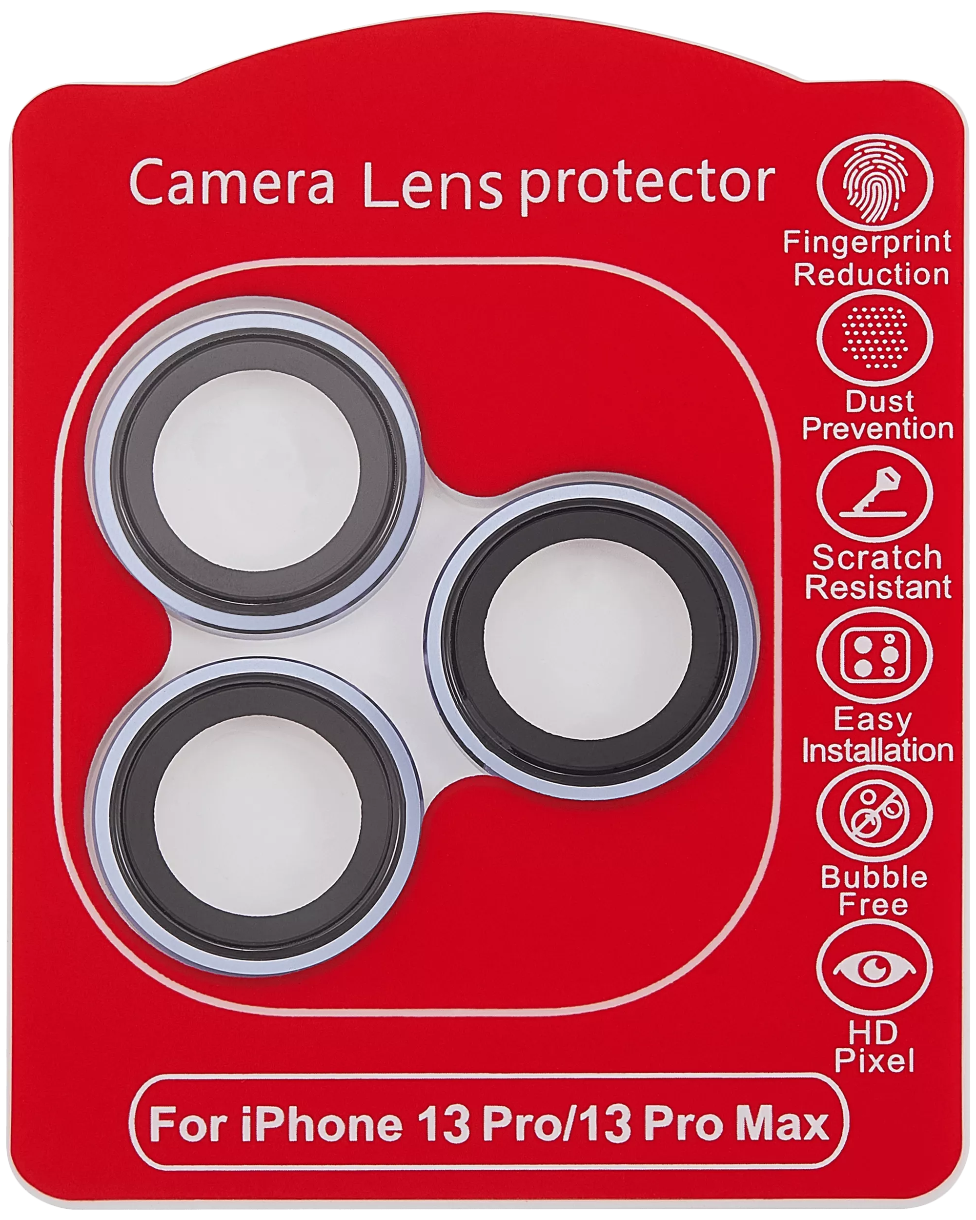 Casper Camera Lens Protector For iPhone 13 Pro / 13 Pro Max (Blue) (Clear)