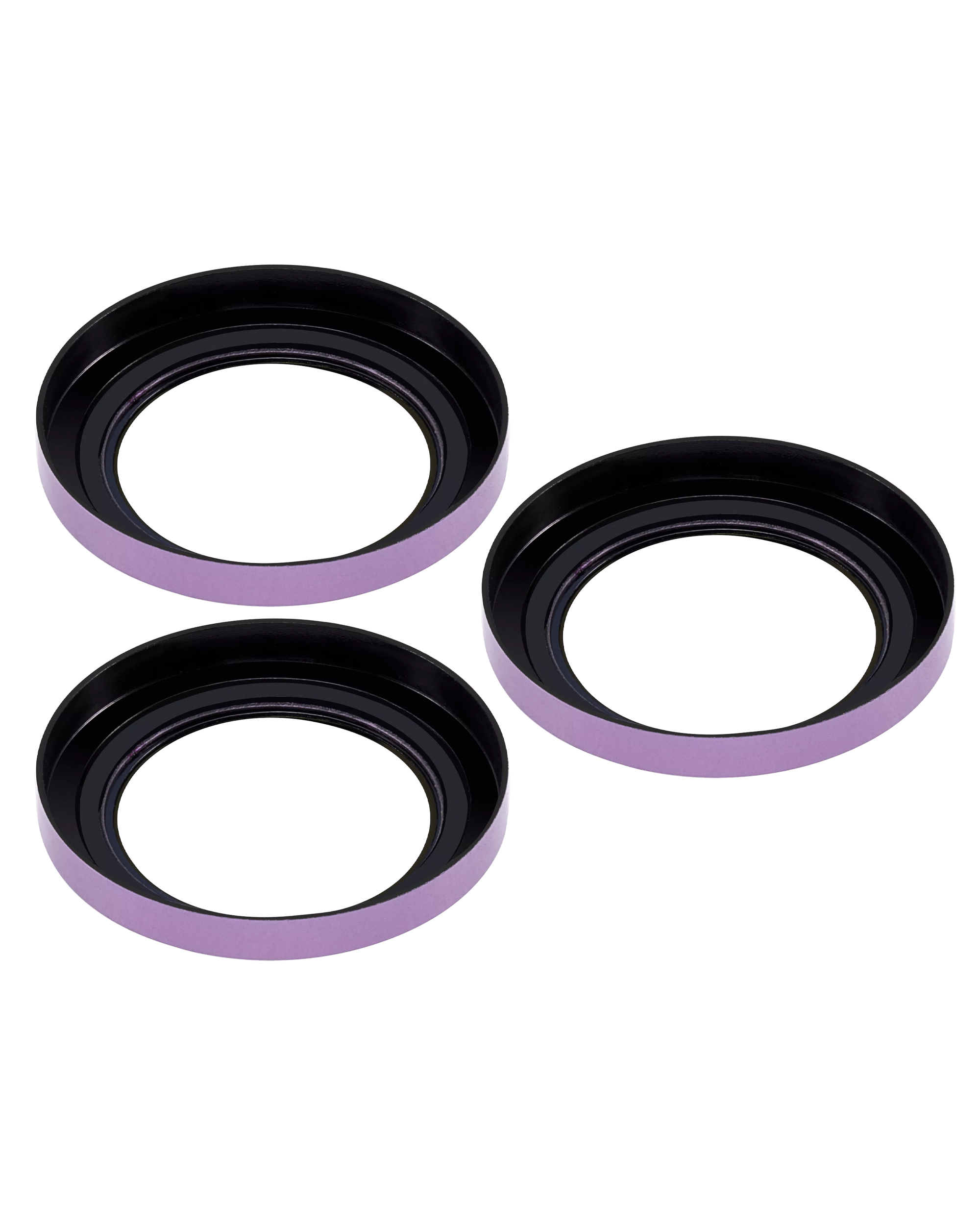 Casper Camera Lens Protector For iPhone 14 Pro / 14 Pro Max (Purple) (Clear)