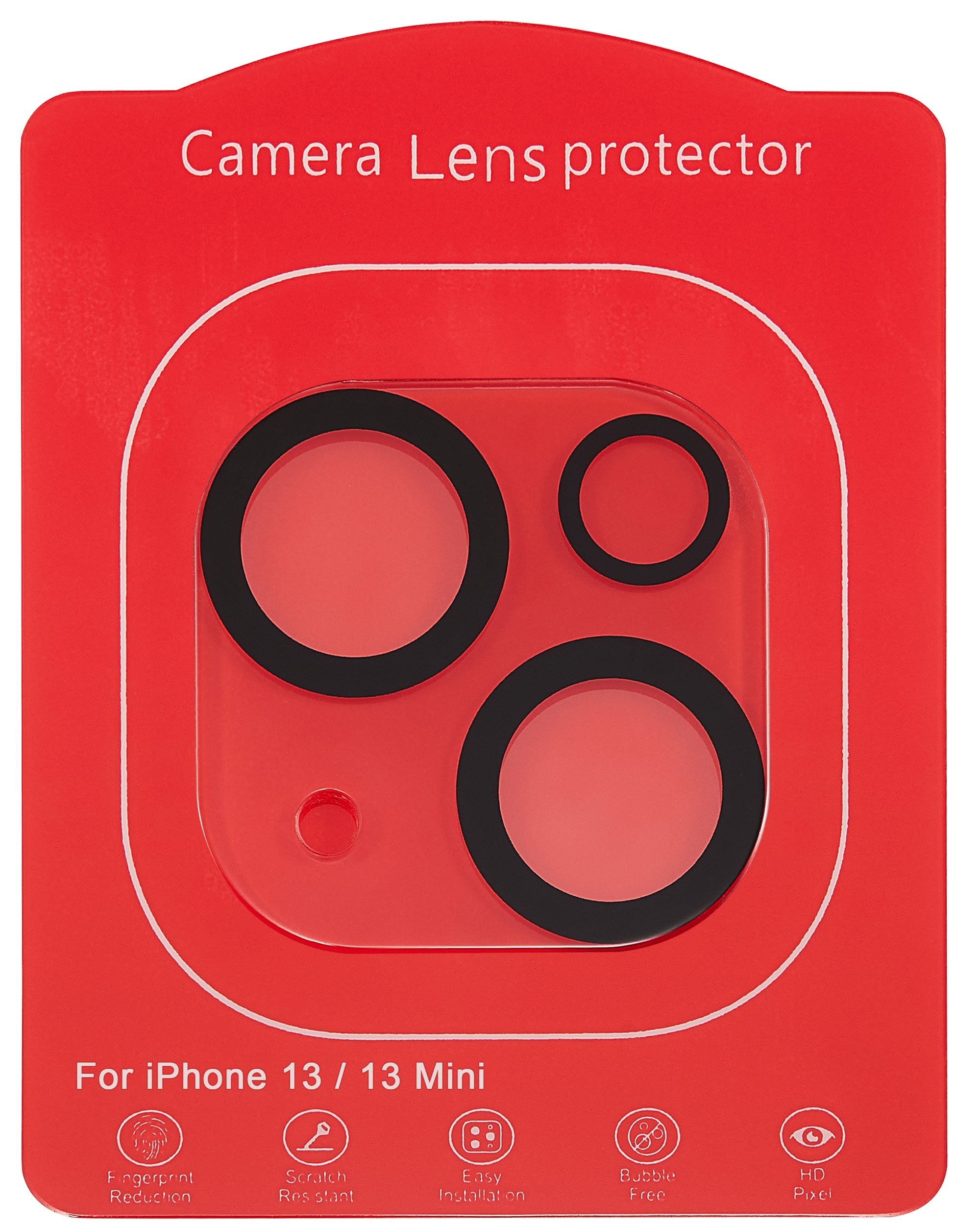 Casper Camera Lens Protector For iPhone 13 / 13 Mini (Crystal Full Cover)
