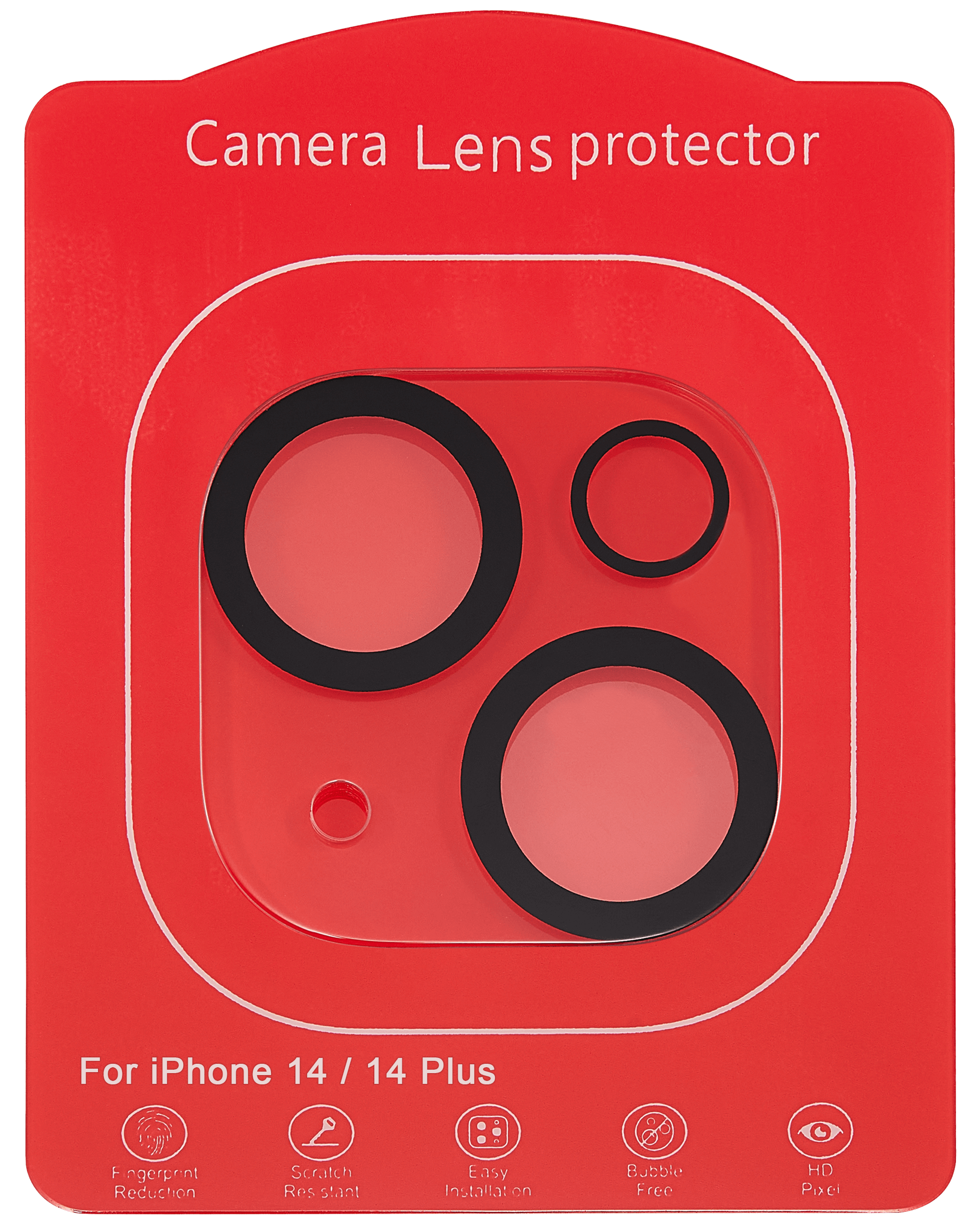 Casper Camera Lens Protector For iPhone 14 / 14 Plus (Crystal Full Cover)