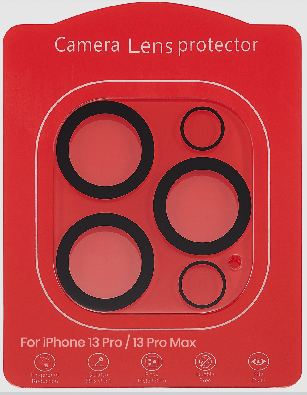 Casper Camera Lens Protector For iPhone 13 Pro / 13 Pro Max (Crystal Full Cover)
