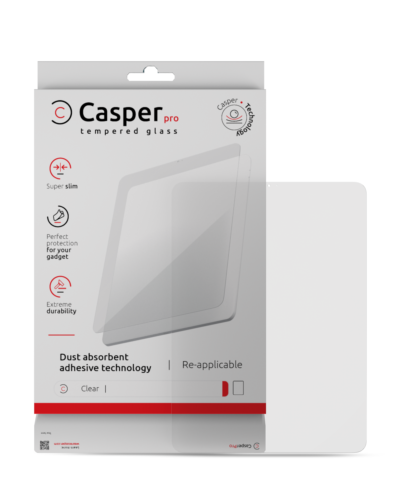 Casper Pro Tempered Glass Screen Protector for iPad Pro 13" (2024) - Clear