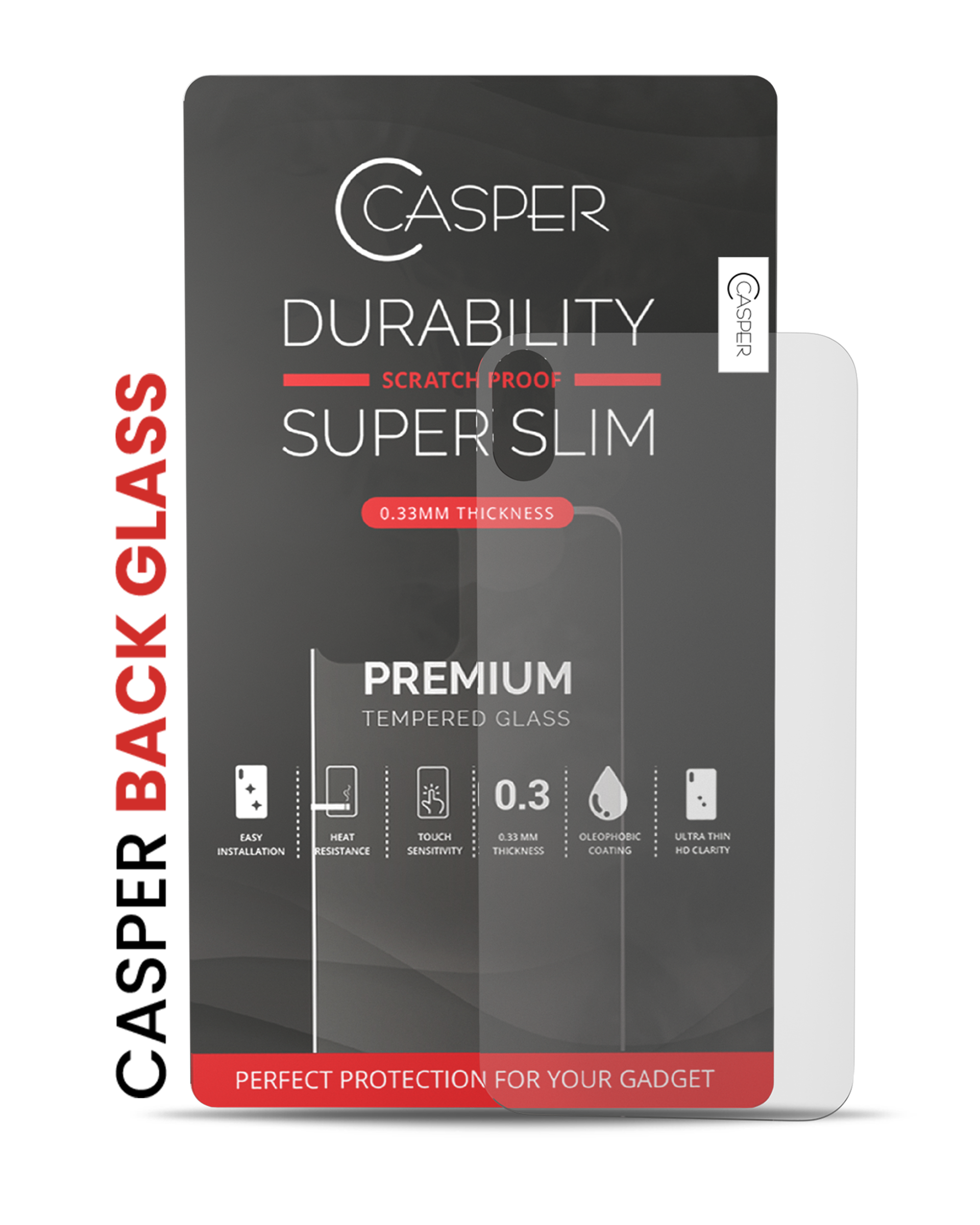 iPhone XS Max matte back glass screen protector