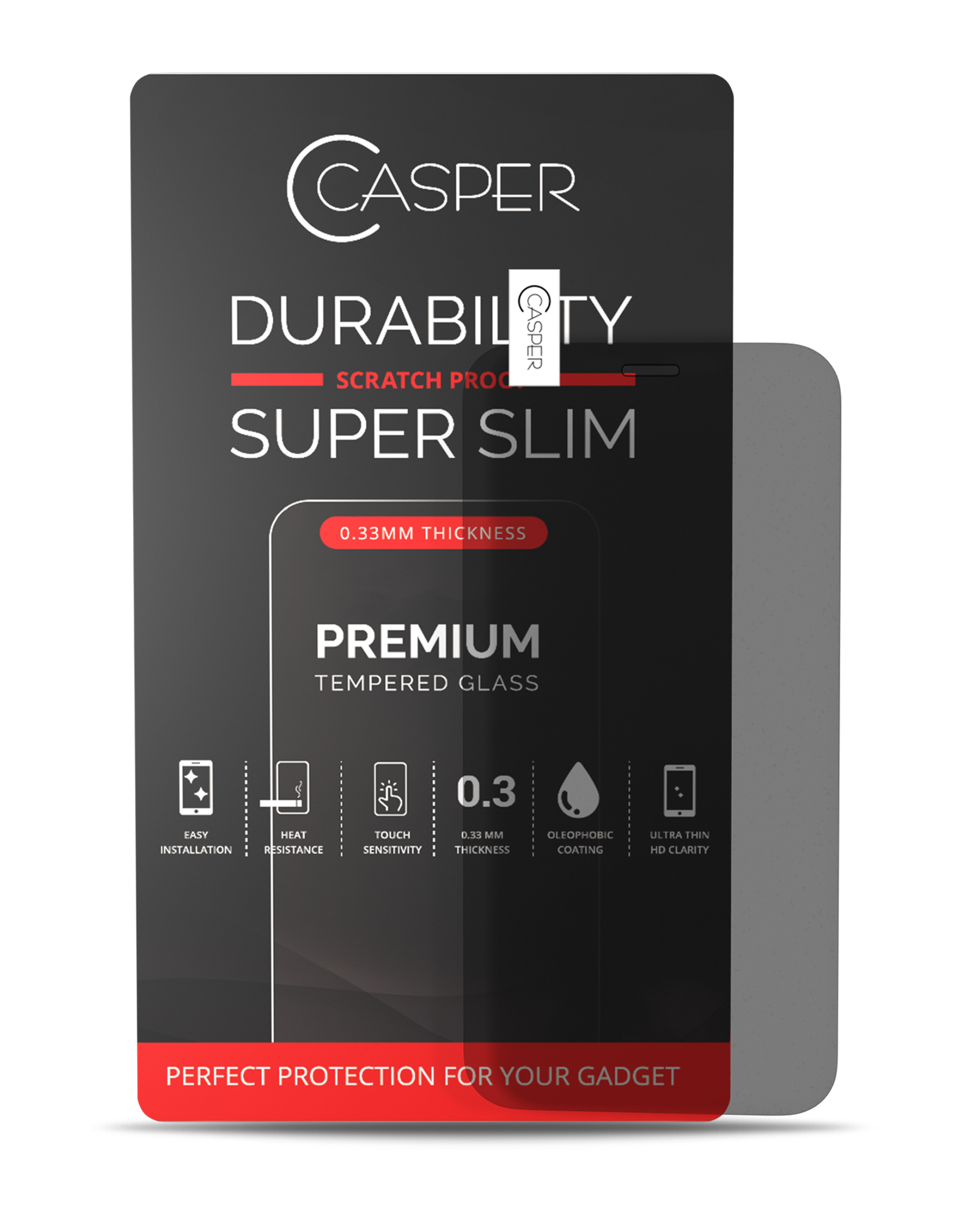 Casper Tempered Glass For iPhone 12 Mini (Retail Pack) (Privacy)