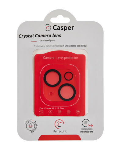 iPhone 15 / 15 Plus Camera Lens Protector Crystal Full Cover