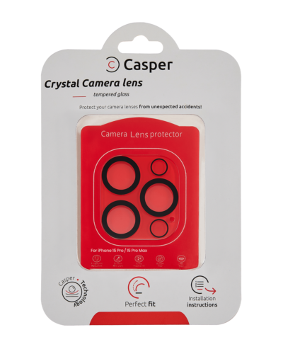Camera Lens Protector for iPhone 15 Pro / 15 Pro Max - Crystal Clear Full Cover