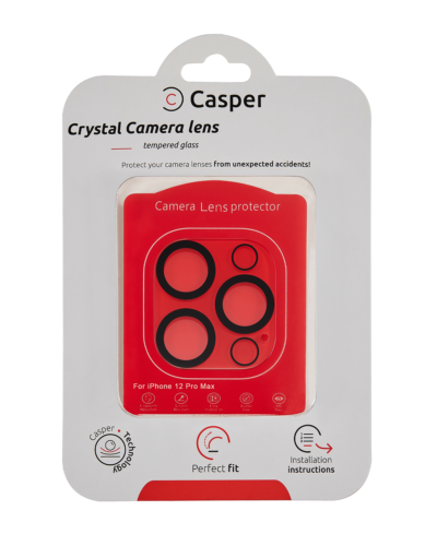 iPhone 12 Pro Max camera lens protector - crystal full cover