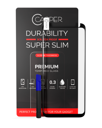 Casper UV Tempered Glass with Glue for Samsung Galaxy Note 8/Note 9 - Case Friendly