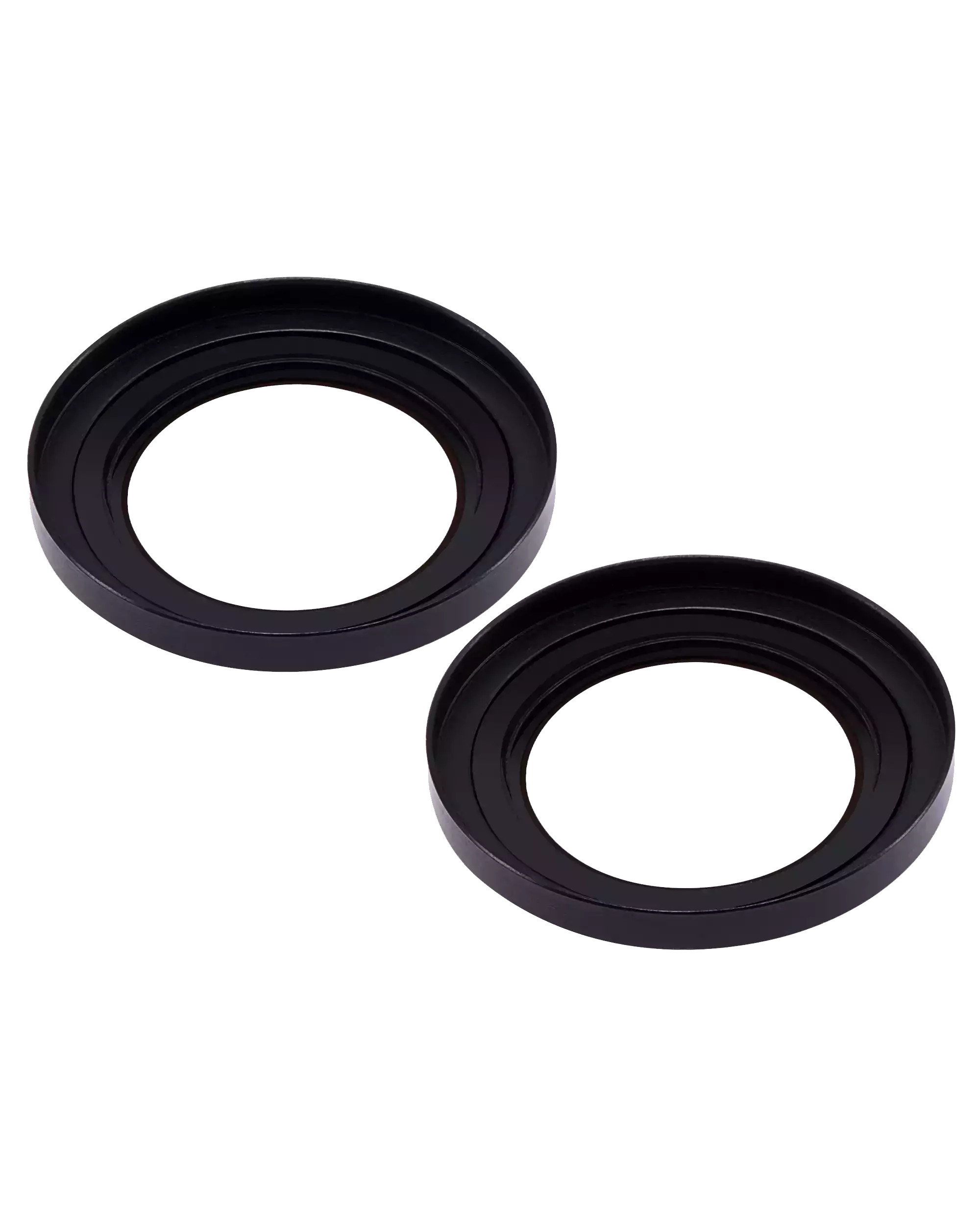Casper Camera Lens Protector For iPhone 16 / 16 Plus (Black) (Clear)