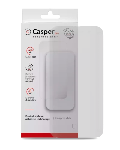 Casper Pro Tempered Glass For iPhone 16 Pro Max / 17 Pro Max (Retail Pack) (Matte)