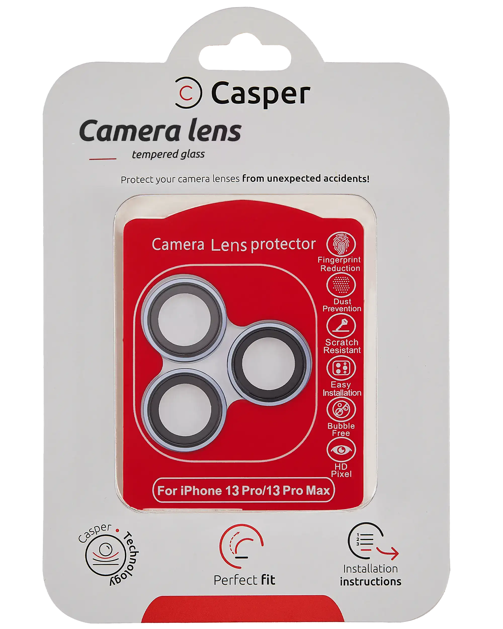 iPhone 13 Pro / 13 Pro Max camera lens protector - blue