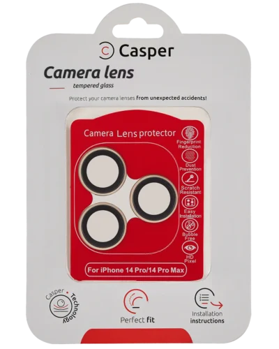 iPhone 14 Pro / 14 Pro Max Camera Lens Protector Gold