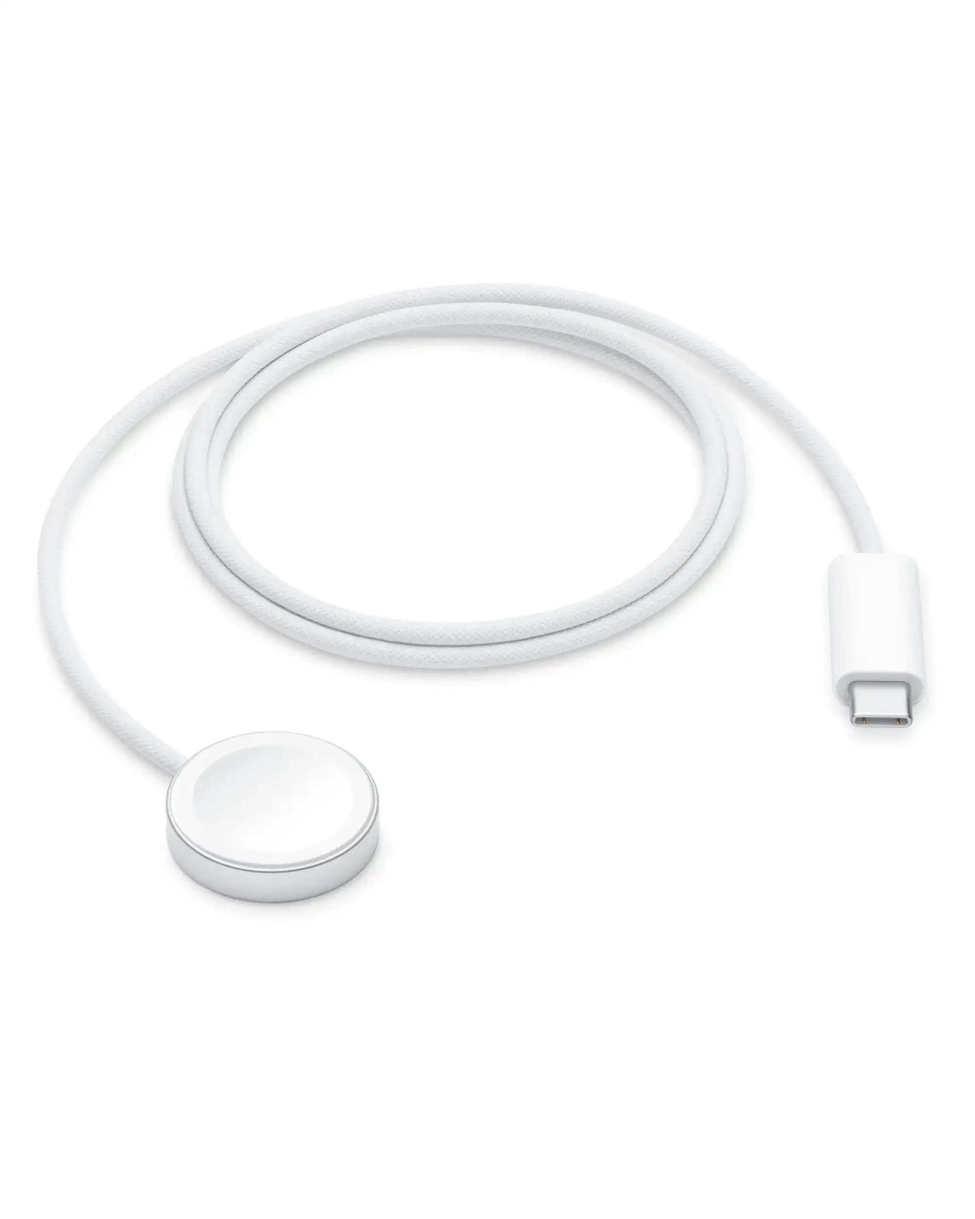 Apple USB-C Magnetic Braided Charging Cable For Watch (1m, 3.3ft) (OEM Brand New, Bulk Packaging)