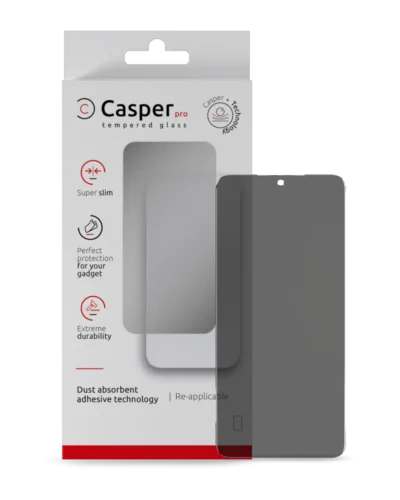 Casper Pro Tempered Glass Screen Protector for Samsung Galaxy S24/S25 - Privacy