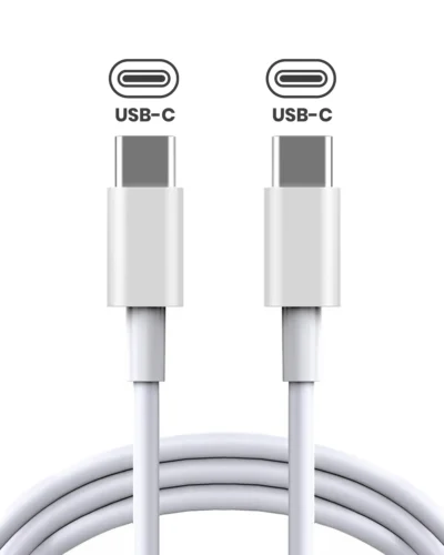 Apple USB-C to USB-C Cable (1m, 3ft) (Bulk Packaging) (OEM Brand New)