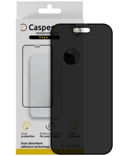 Casper Pro Edge Tempered Glass For iPhone Air (Retail Pack) (Privacy)