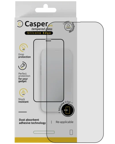 Casper Pro Silicone Tempered Glass For iPhone Air (Retail Pack) (Clear)