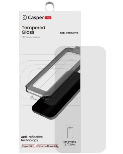 iPhone 12 / 12 Pro Snap AR clear tempered glass screen protector
