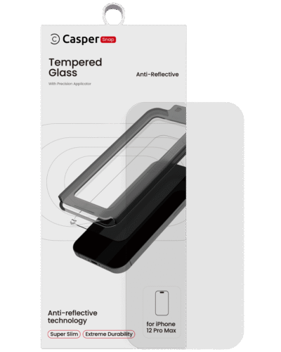 iPhone 12 Pro Max Snap AR clear tempered glass screen protector