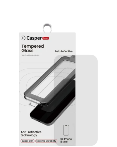 iPhone 12 Mini Snap AR clear tempered glass screen protector