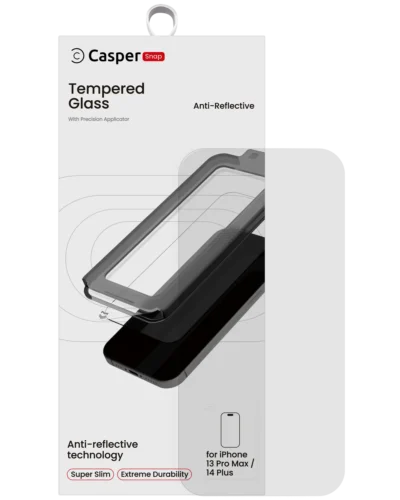 iPhone 13 Pro Max / 14 Plus Snap AR clear tempered glass screen protector