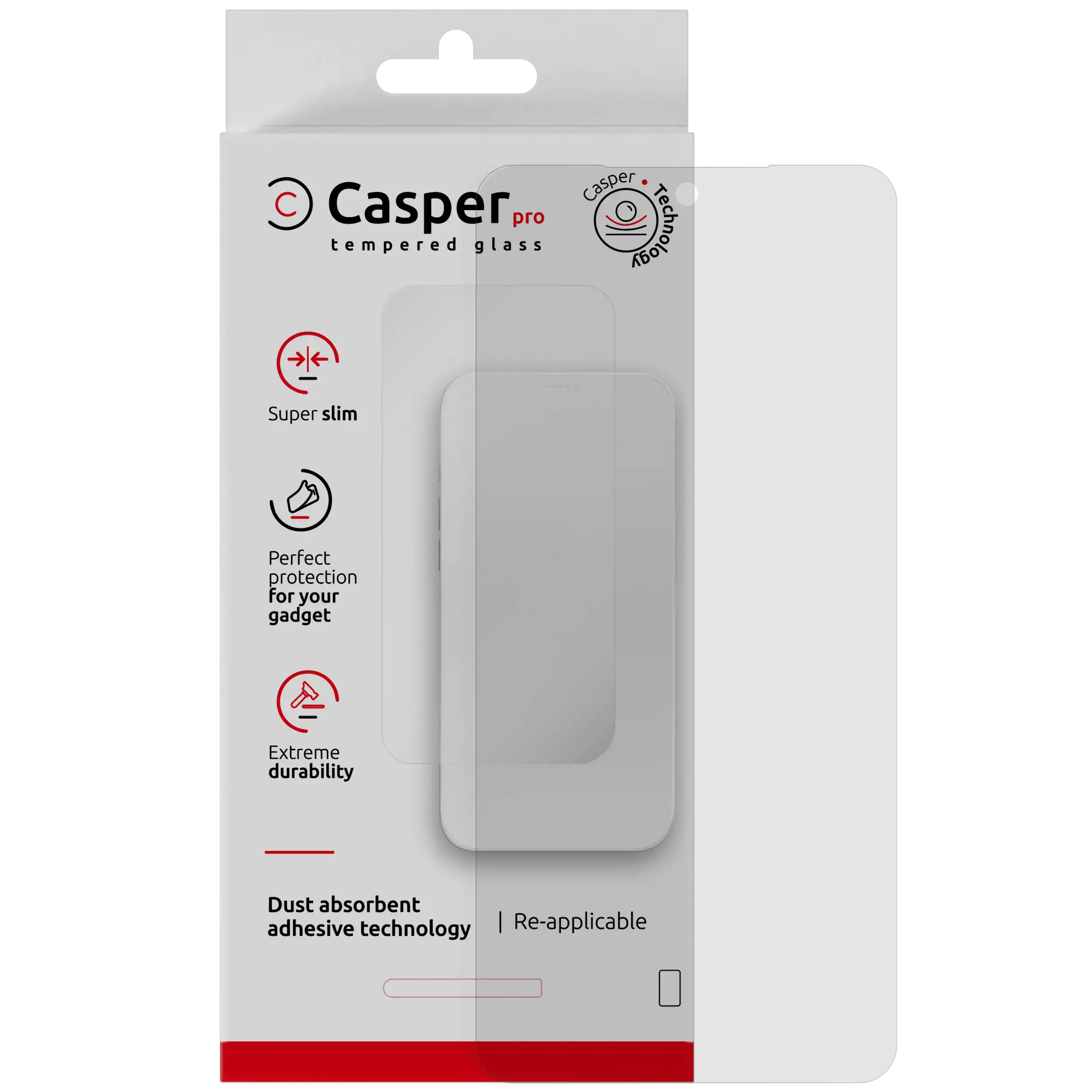 Casper Pro Tempered Glass Screen Protector for Samsung Galaxy S21 5G - Clear