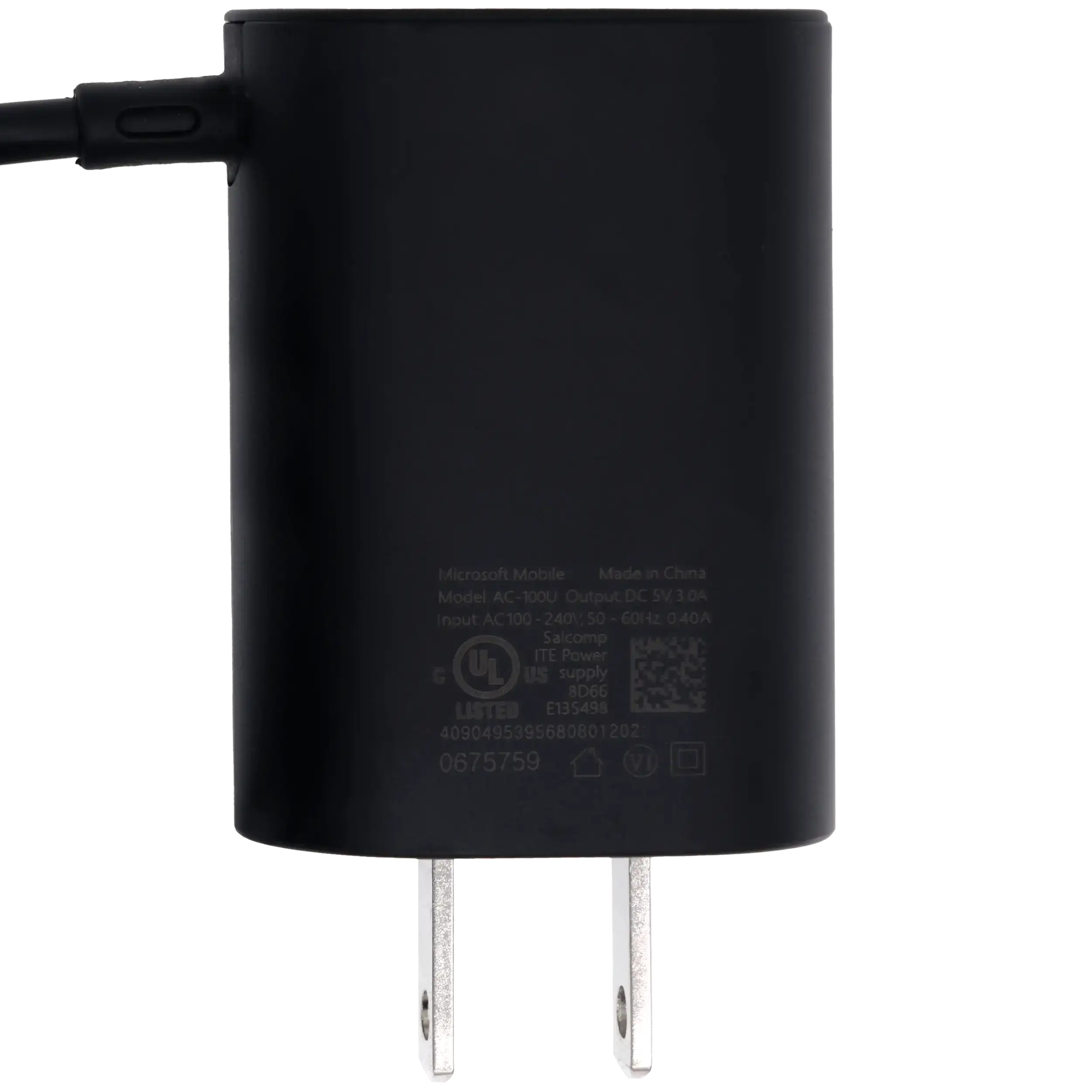 Microsoft USB-C Wall Power Adapter 100-240V (AC-100U) - OEM Grade A