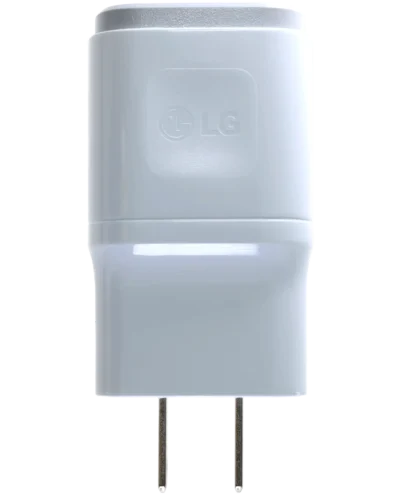 Micro USB To USB Type A Cable With Adapter (1M) For LG (OEM Grade New) (White)