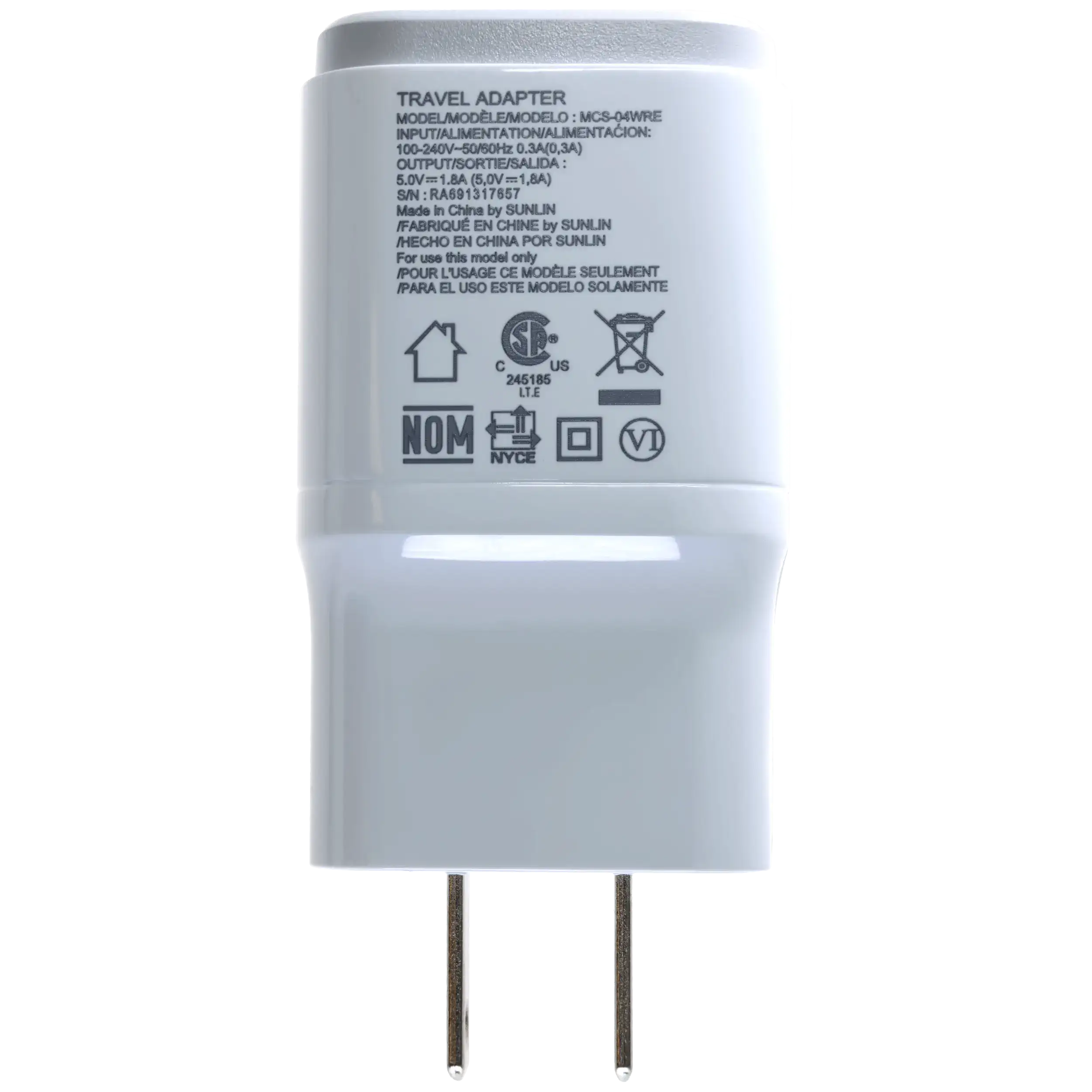 Micro USB to USB-A Cable with Adapter (1m) – For LG