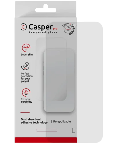 Casper Pro Tempered Glass Screen Protector for Samsung Galaxy S25 FE 5G - Clear