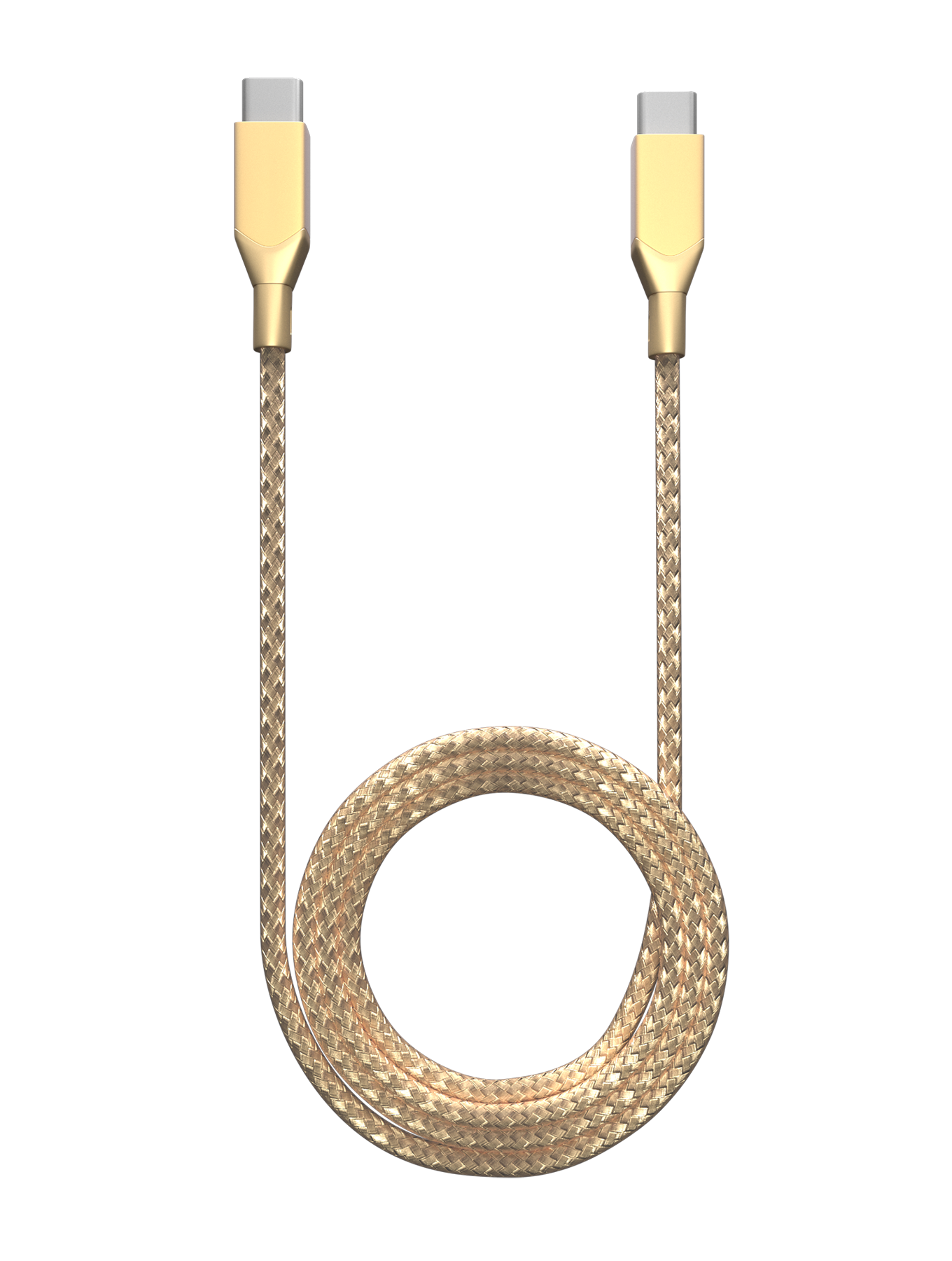 AmpSentrix Infinity USB-C to USB-C Cable (2m/6ft) - Gold
