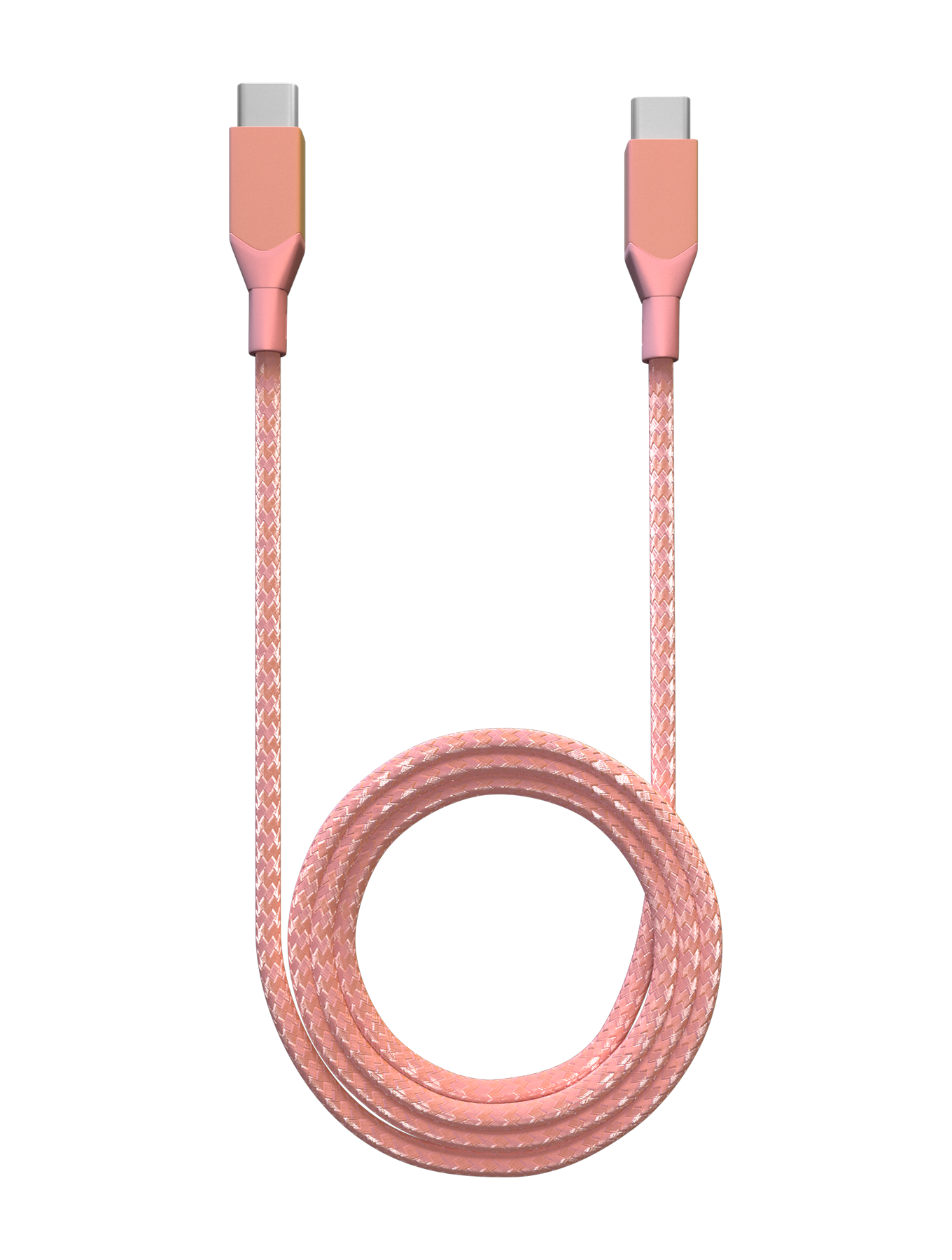 AmpSentrix Infinity USB-C to USB-C Cable (2m/6ft) - Pink