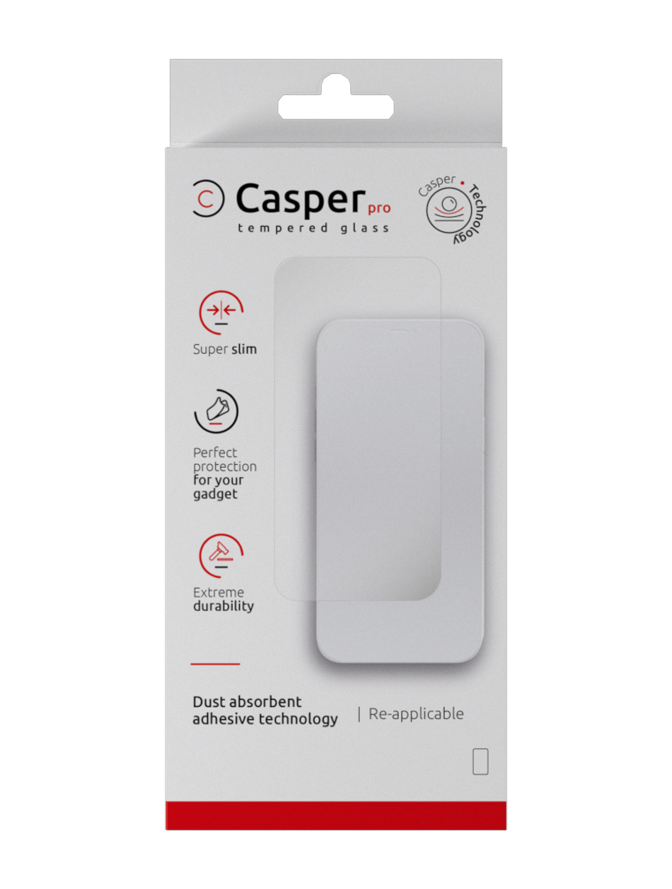 iPhone 12 Pro Max case friendly tempered glass screen protector - clear