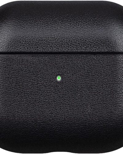 AirPods 1 & 2 Leatherette Case – Black