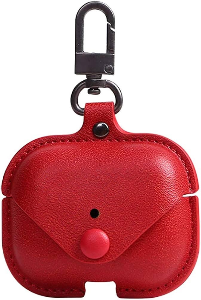 AirPods 4 Leatherette Case – Red