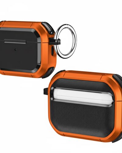 AirPods Pro 3 Sleek Armor Case – Orange