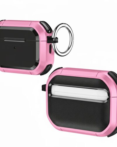 AirPods Pro 3 Sleek Armor Case – Pink